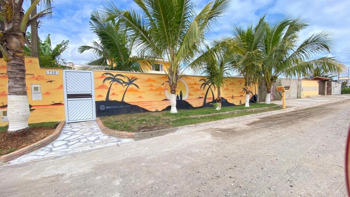 Villa Casa Com Piscina Em Ilha Comprida Exterior foto